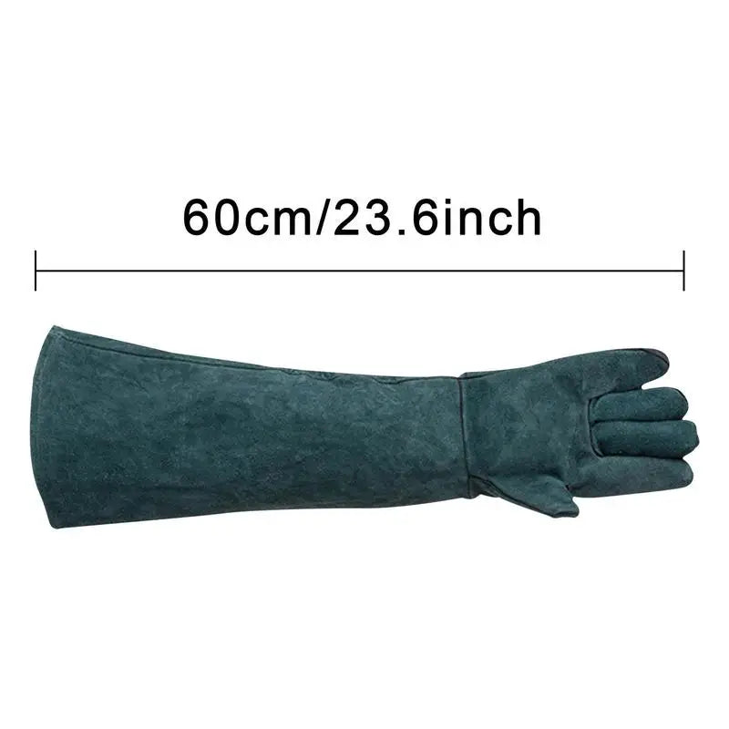 Animal Handling Gloves Extreme Heat And Fire Resistant Gloves Bite Proof Animal Gloves For Cat Dog Bird Falcon Livestock Snake