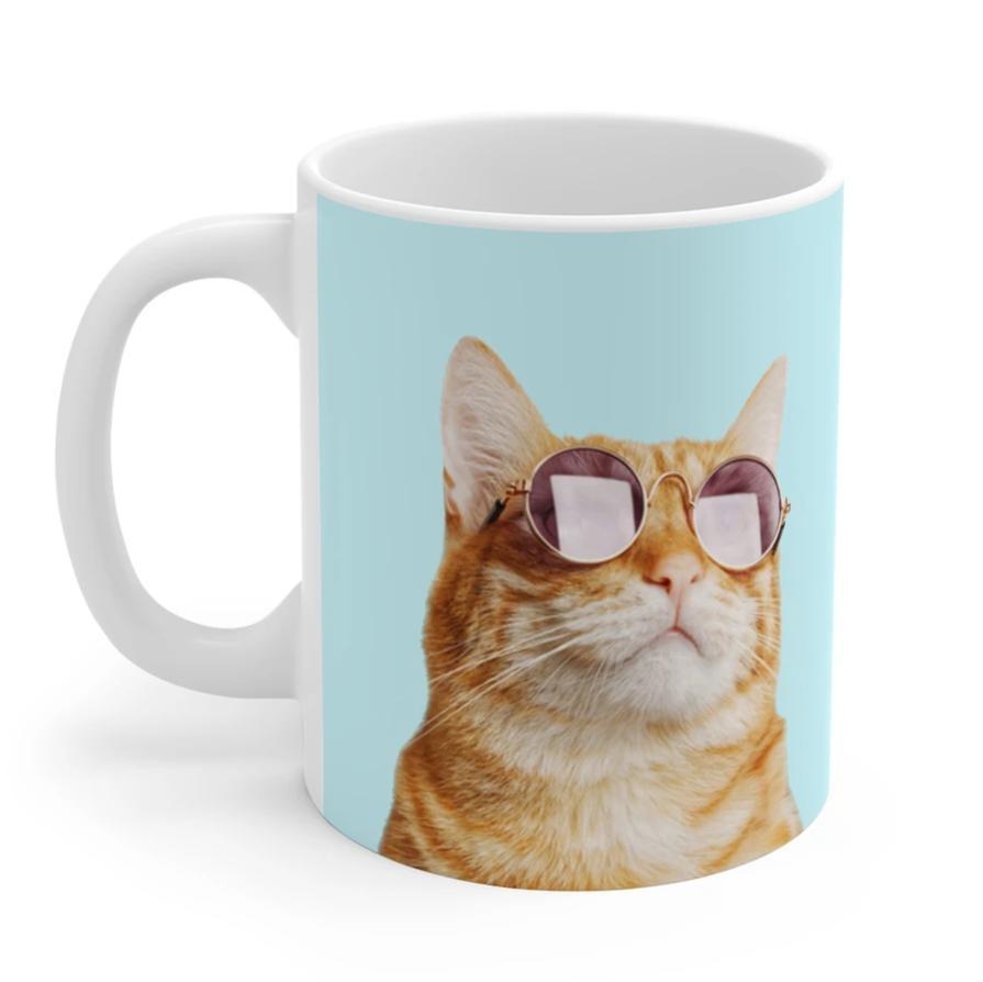Koffiemok 'De kat heeft altijd gelijk'