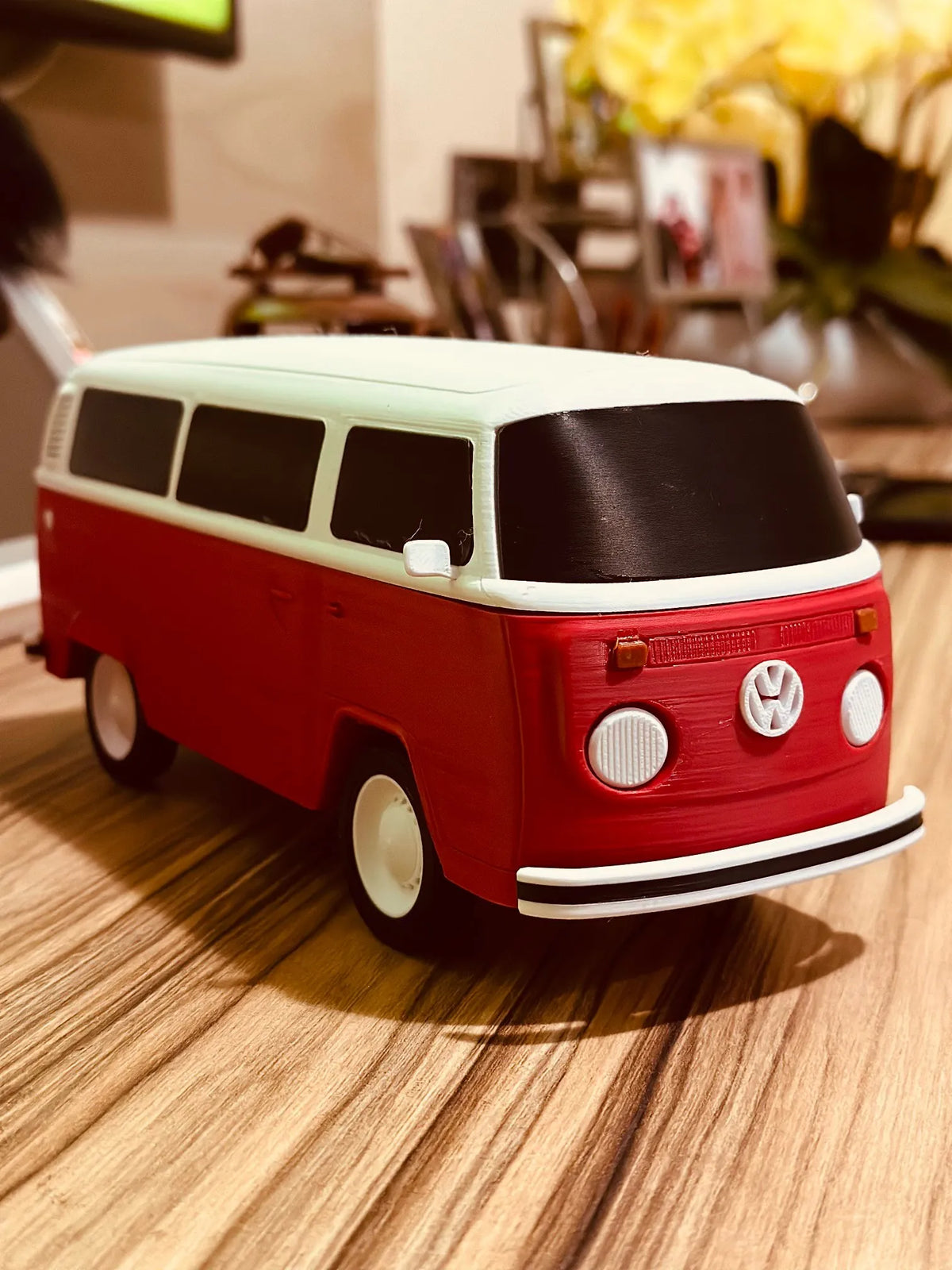 Personaliseerbare decoratieve T2 VW-bus – 24 cm
