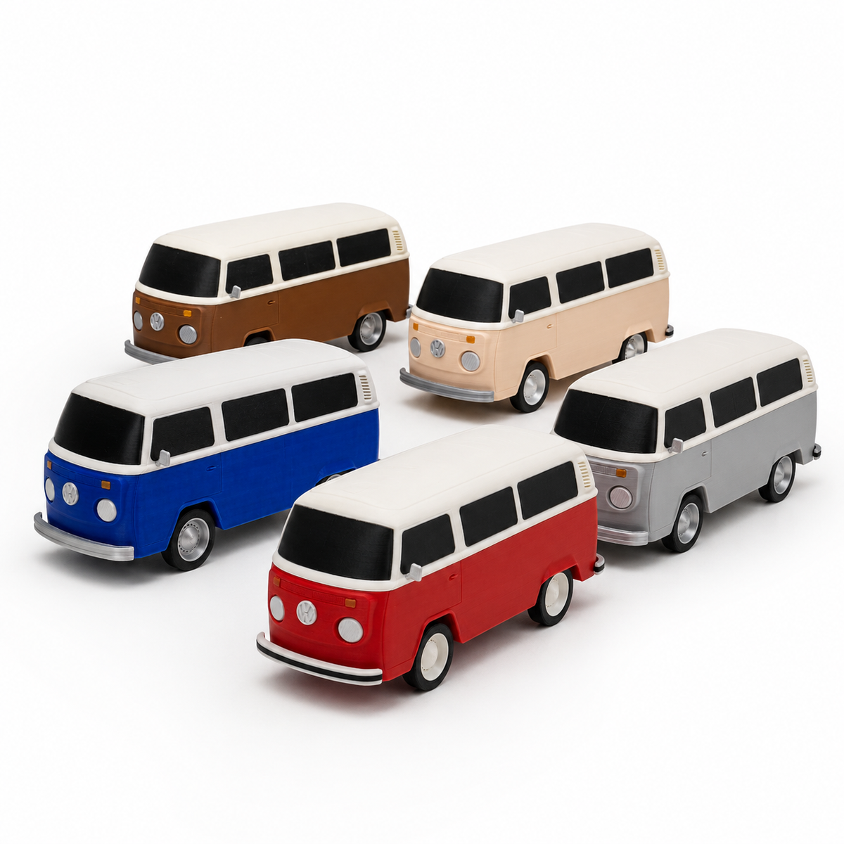 Personaliseerbare decoratieve T2 VW-bus – 24 cm