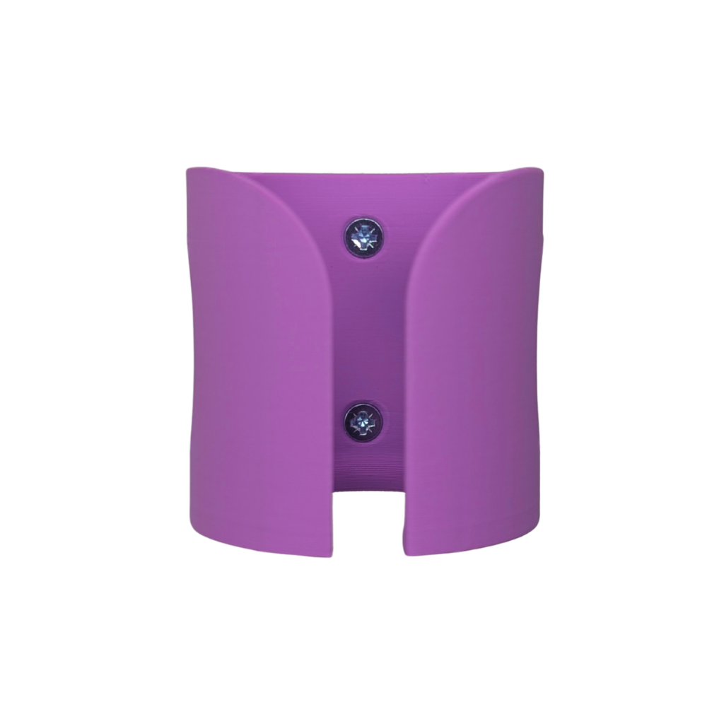 No-Wire Guinea Pig & Rabbit Water Bottle Holder – Electric Purple | Made in Britain