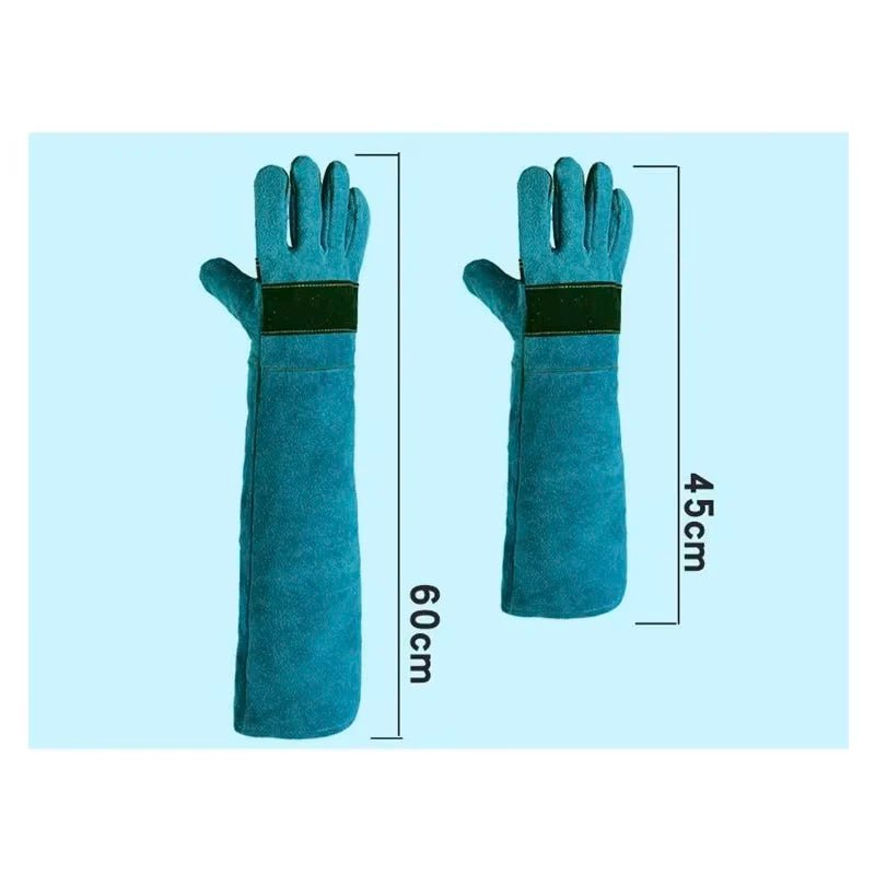 Animal Bite Resistant Protection Gloves Bite Proof for Bathing,Grooming,Welding,Dog/Cat/Bird/Snake/Lizard/Reptile Scratch/Bite - Alma Nova Care