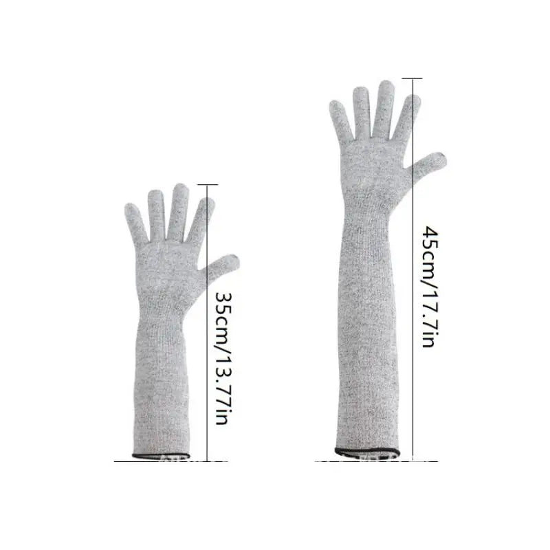Heavy Duty Anti Bite Scratch Leather Work Gloves Puncture Resistant For Cat Bird Parrot Veterinary Pet Handling Accessory