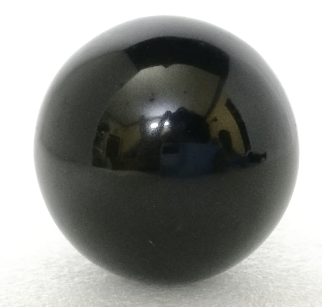 Black Tourmaline Gemstone Sphere