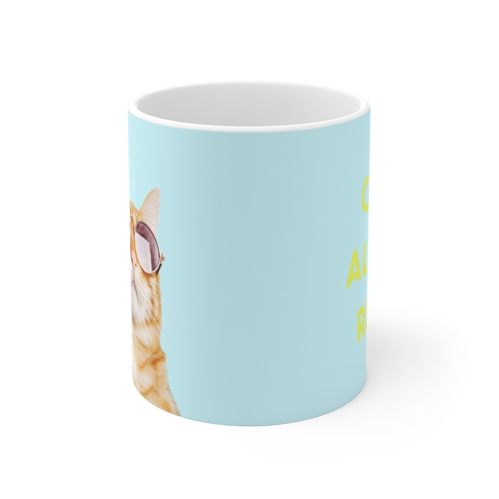 Koffiemok 'De kat heeft altijd gelijk'