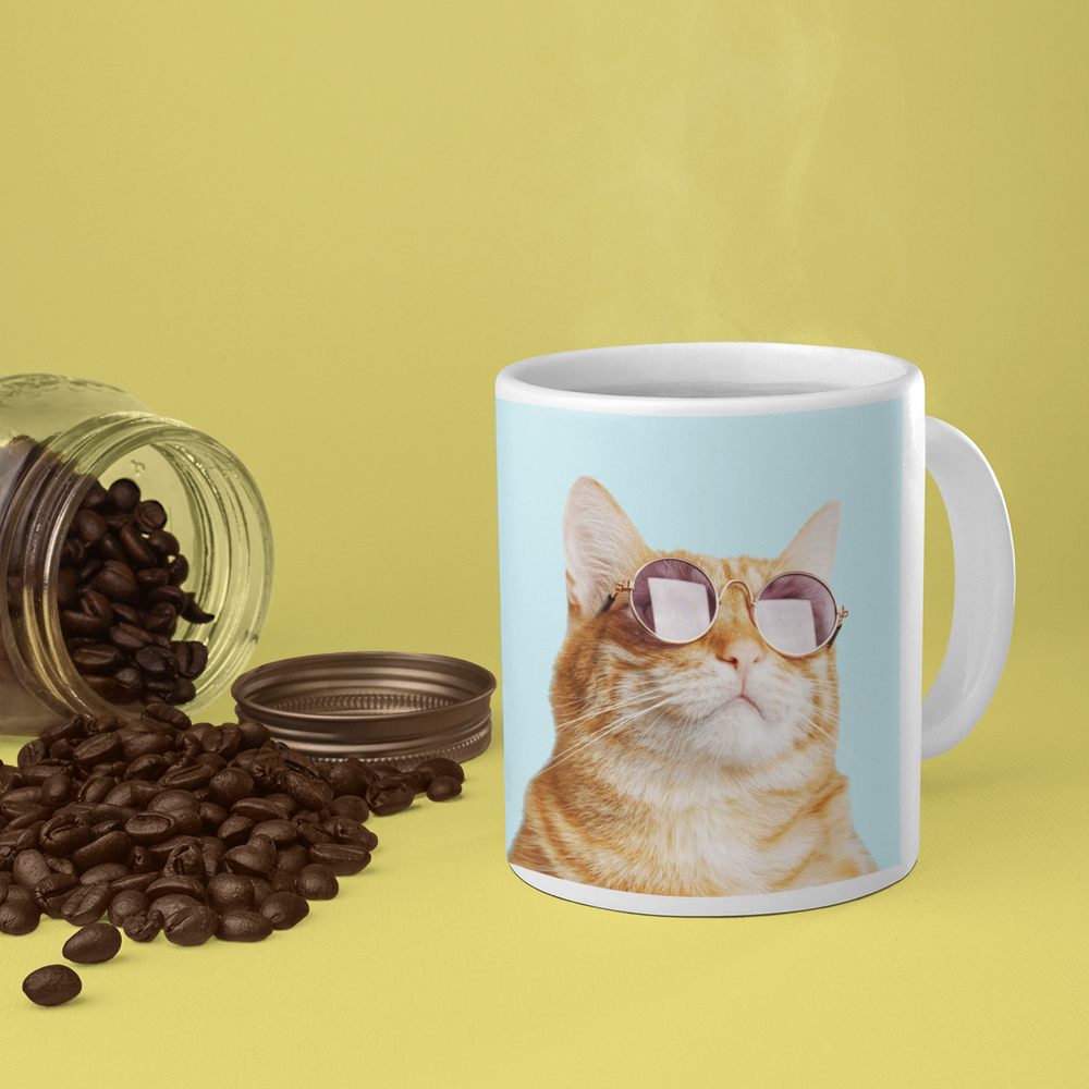 Koffiemok 'De kat heeft altijd gelijk'