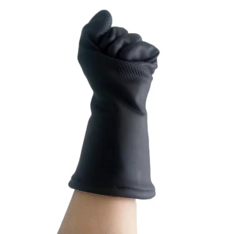 Double Leather Pet Dog And Cat Gloves Bite And Scratch Animal Handling Protection Enhanced Leather Pet Bath Waterproof - Alma Nova Care