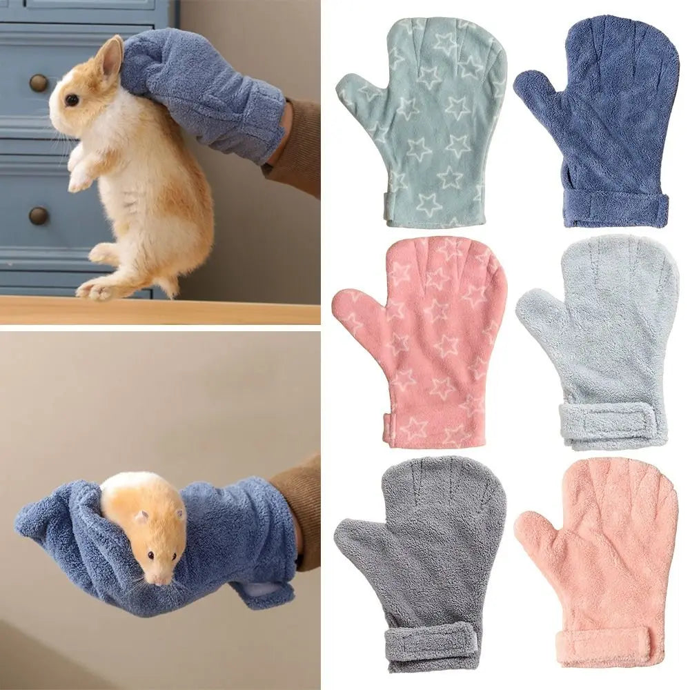 Thickened Protection Bite Proof Gloves Bite-resistant Anti Scratch Pet Handling Gloves Hand Protection Hamster Bonding Mitt