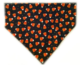 Halloween hondensjaal voor aan de halsband - Candy Corns