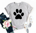 T-shirt Unisex Motif Patte de Chien