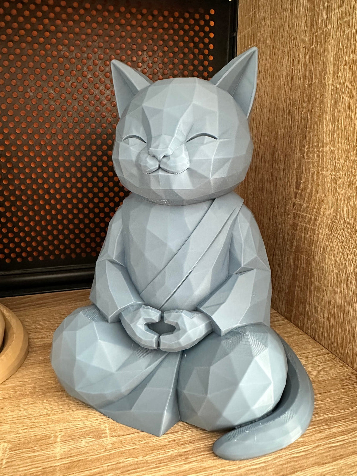 Geometrische zen-kat voor binnenshuis – Diverse maten en kleuren