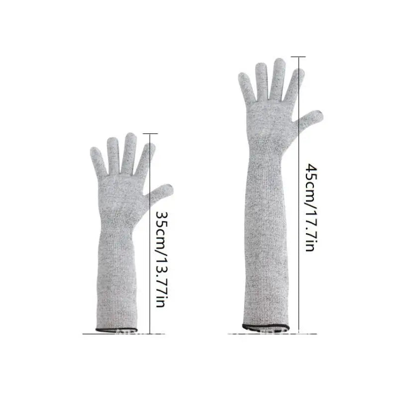New Cat Bite Proof Gloves Scratch Puncture Resistant Heavy Duty Leather Pet Handling Glove for Grooming Vet Falconry Bird Parrot - Alma Nova Care
